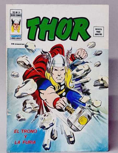 BUEN ESTADO THOR 28 EL TRONO Y LA FURIA MARVEL VOL2 VOLUMEN VOL.2 VERTICE
