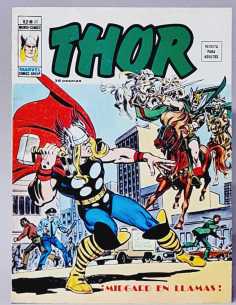 CASI EXCELENTE ESTADO THOR 20 MIDGARD EN LLAMAS MARVEL...