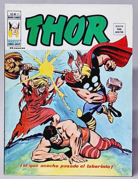 EXCELENTE ESTADO THOR 21 EL QUE ACECHA PASADO EN LABERINTO MARVEL VOL2 VOLUMEN VOL.2 VERTICE