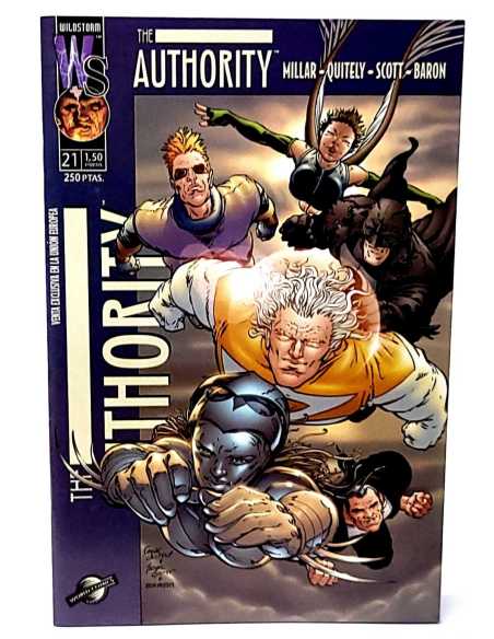 DE KIOSCO THE AUTHORITY 21 WILDSTORM PLANETA COMICS GRAPA