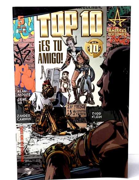 DE KIOSCO TOP 10 5 ALAN MOORE PLANETA COMICS GRAPA