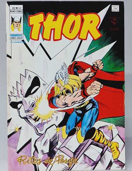 EXCELENTE ESTADO THOR 43 RITOS DE PASAJE MARVEL VOL2 VOLUMEN VOL.2 VERTICE