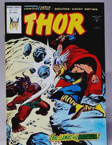 DE KIOSCO ESTADO THOR 51 LAS LLAMAS DE LA BATALLA MARVEL VOL2 VOLUMEN VOL.2 VERTICE