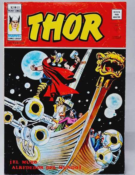 MUY BUEN ESTADO THOR 33 EL MUNDO ALREDEDOR DEL MARVEL VOL2 VOLUMEN VOL.2 VERTICE