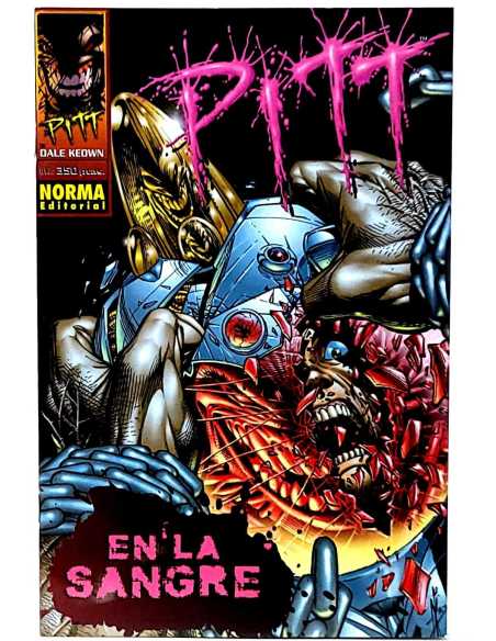 MUY BUEN ESTADO PITT EN LA SANGRE NORMA EDITORIAL AÑO 1999 GRAPA COMICS