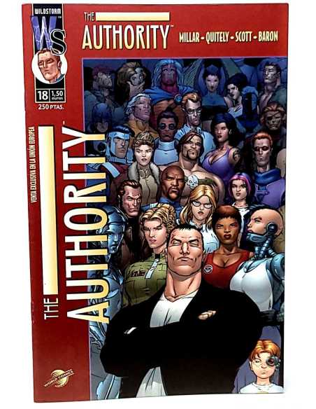 MUY BUEN ESTADO THE AUTHORITY 18 WILDSTORM PLANETA COMICS GRAPA