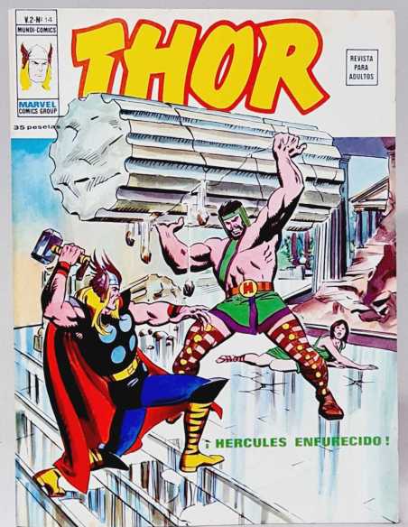 EXCELENTE ESTADO THOR 14 HÉRCULES ENFURECIDO MARVEL VOL2 VOLUMEN VOL.2 VERTICE