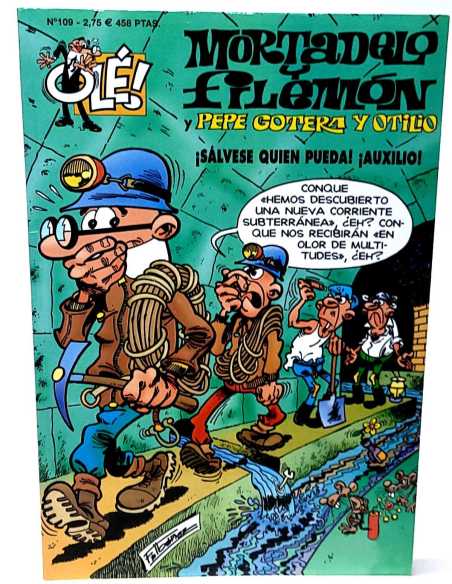EXCELENTE ESTADO MORTADELO Y FILEMON 109 TERCERA EDICIONES B OLE