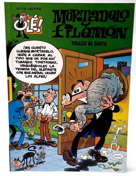 EXCELENTE ESTADO MORTADELO Y FILEMON 119 SEGUNDA EDICION TIMAZO AL CANTO EDICIONES B OLE