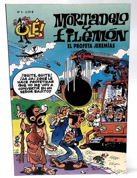 EXCELENTE ESTADO MORTADELO Y FILEMON 2 CUARTA EDICION EL PROFETA JEREMIAS EDICIONES B OLE