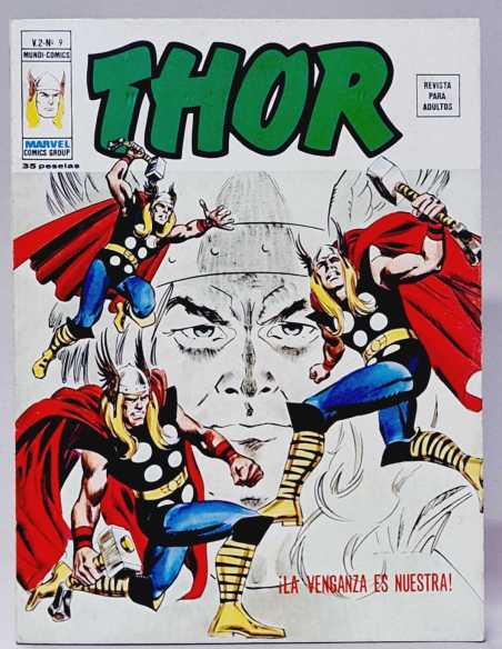 EXCELENTE ESTADO THOR 9 LA VENGANZA ES NUESTRA MARVEL VOL2 VOLUMEN VOL.2 VERTICE