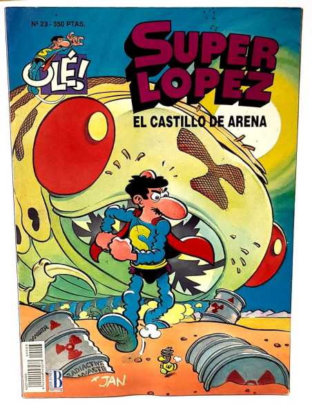 CASI EXCELENTE ESTADO SUPER LOPEZ 23 PRIMERACEL CASTILLO DE ARENA EDICIONES B OLE