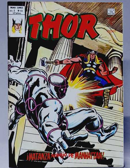 EXCELENTE ESTADO THOR 45 MATANZA DEBAJO DE MANHATTAN MARVEL VOL2 VOLUMEN VOL.2 VERTICE