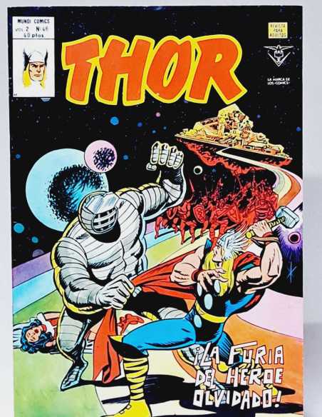 EXCELENTE ESTADO THOR 46 LA FURIA DEL HÉROE OLVIDADO MARVEL VOL2 VOLUMEN VOL.2 VERTICE