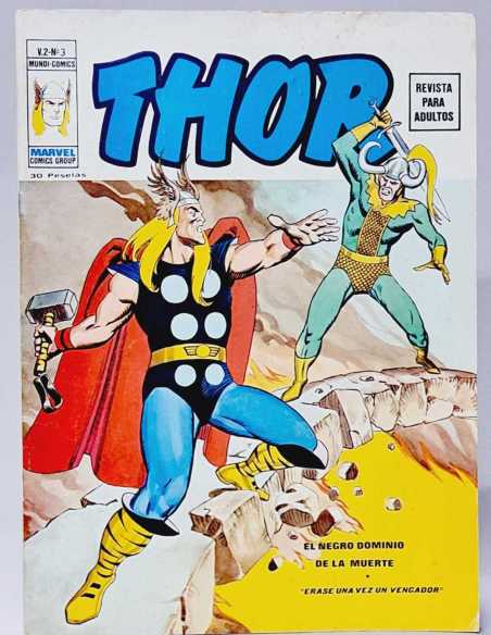 MUY BUEN ESTADO THOR 3 EL NEGRO DOMINIO DE LA MUERTE MARVEL VOL2 VOLUMEN VOL.2 VERTICE