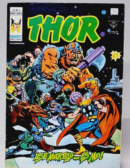 MUY BUEN ESTADO THOR 40 ESE MARTILLO ES MÍO MARVEL VOL2 VOLUMEN VOL.2 VERTICE