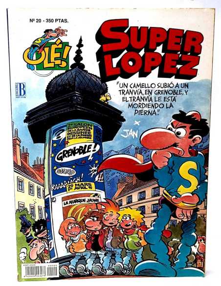 CASI EXCELENTE ESTADO SUPER LOPEZ 20 PRIMERA EDICION UN CAMELLO SUBIO A UN TRANVIA.. OLE EDICIONES B