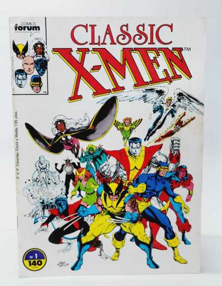 MUY BUEN ESTADO CLASSIC X-MEN 1 VOL1 FORUM VOL.1 VOLUMEN COMICS GRAPA MARVEL