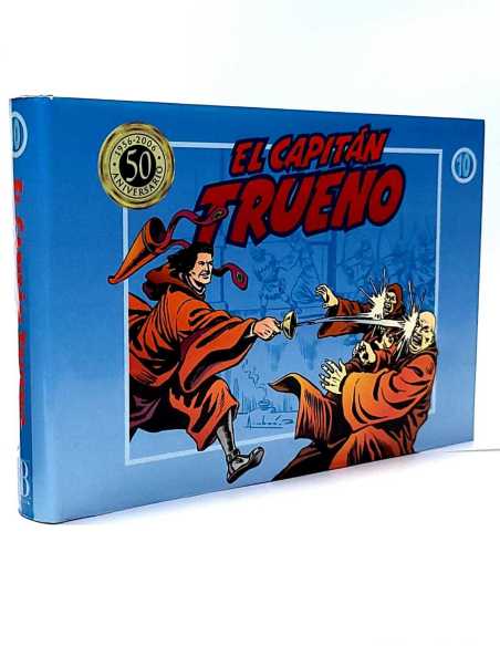 EXCELENTE ESTADO EL CAPITAN TRUENO 10 TOMO FACSIMIL EDICIONES B APAISADO RETAPADO