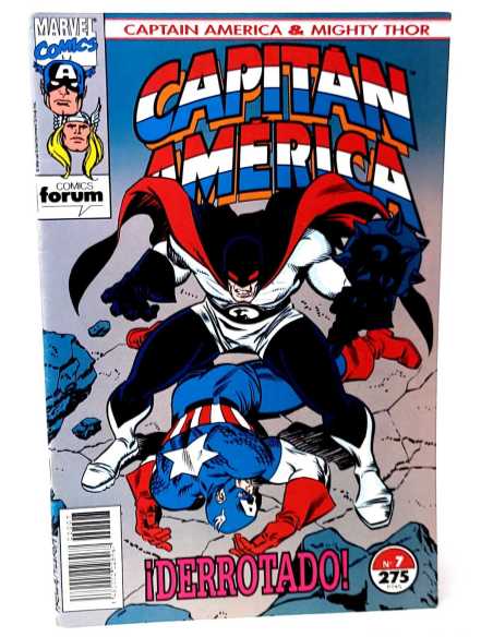 EXCELENTE ESTADO CAPITAN AMERICA Y THOR EL PODEROSO 7 VOL2 FORUM COMICS GRAPA VOL.2 VOLUMEN