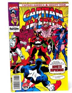 EXCELENTE ESTADO CAPITAN AMERICA Y THOR EL PODEROSO 12...