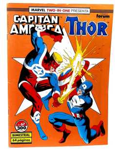 MUY BUEN ESTADO CAPITAN AMERICA 67 TWO-IN-ONE FORUM...