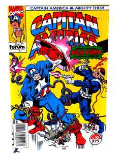 CASI EXCELENTE ESTADO CAPITAN AMERICA Y THOR EL PODEROSO...