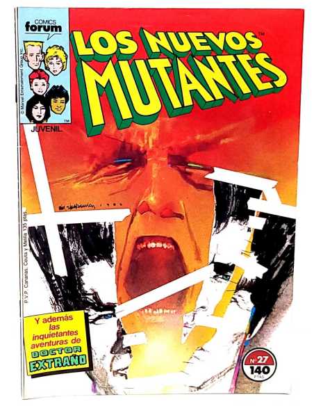 MUY BUEN ESTADO LOS NUEVOS MUTANTES 27 TWO-IN-ONE FORUM COMICS GRAPA