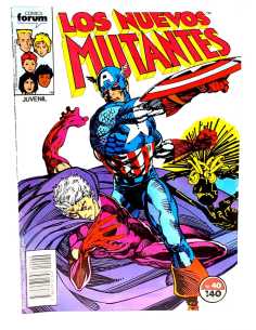 MUY BUEN ESTADO LOS NUEVOS MUTANTES 40 FORUM COMICS GRAPA