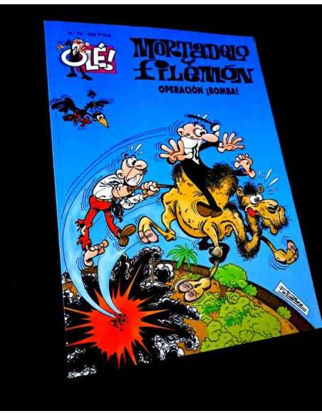 CASI EXCELENTE ESTADO 2° SEGUNDA EDICION MORTADELO Y FILEMON 75 EDICIONES B OLE