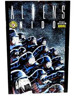 EXCELENTE ESTADO ALIENS NIDO 4 NORMA COMICS GRAPA