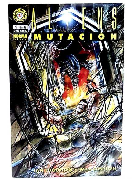 EXCELENTE ESTADO ALIENS MUTACION 1 NORMA COMIC BOOKS