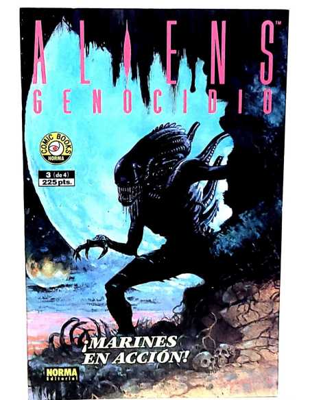 EXCELENTE ESTADO ALIENS GENOCIDIO 3 MARINES EN ACCION NORMA COMIC BOOKS