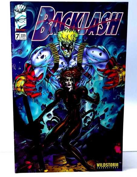 CASI EXCELENTE ESTADO BACKLASH 7 IMAGE COMICS GRAPA PLANETA GRAPA