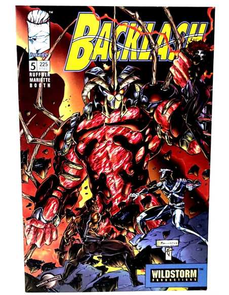 CASI EXCELENTE ESTADO BACKLASH 5 IMAGE COMICS GRAPA PLANETA GRAPA