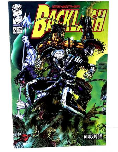 CASI EXCELENTE ESTADO BACKLASH 6 IMAGE COMICS GRAPA PLANETA GRAPA