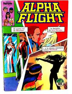 MUY BUEN ESTADO ALPHA FLIGHT 14 FORUM COMICS GRAPA