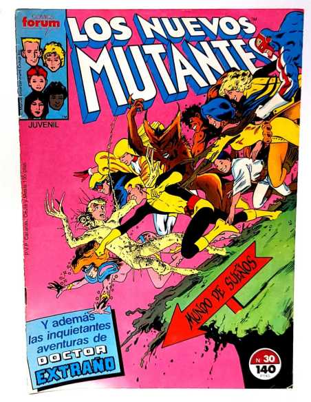 MUY BUEN ESTADO LOS NUEVOS MUTANTES 30 FORUM COMICS GRAPA