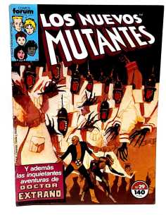 MUY BUEN ESTADO LOS NUEVOS MUTANTES 29 FORUM COMICS GRAPA