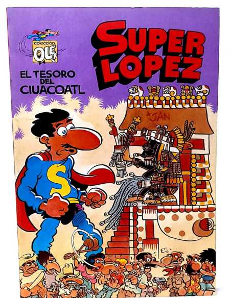 EXCELENTE ESTADO PRIMERA EDICION SUPER LOPEZ SL 21 EDICIONES B COLECCION OLE