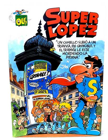 EXCELENTE ESTADO PRIMERA EDICION SUPER LOPEZ SL 20 EDICIONES B COLECCION OLE