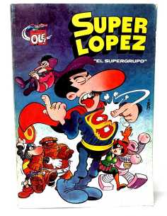 MUY BUEN ESTADO PRIMERA EDICION SUPER LOPEZ 2 BRUGUERA EL...