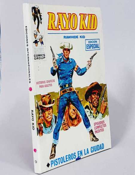 MUY BUEN ESTADO 2 RAYO KID 9 PISTOLEROS EN LA CIUDAD TACO MARVEL EDICIONES VERTICE