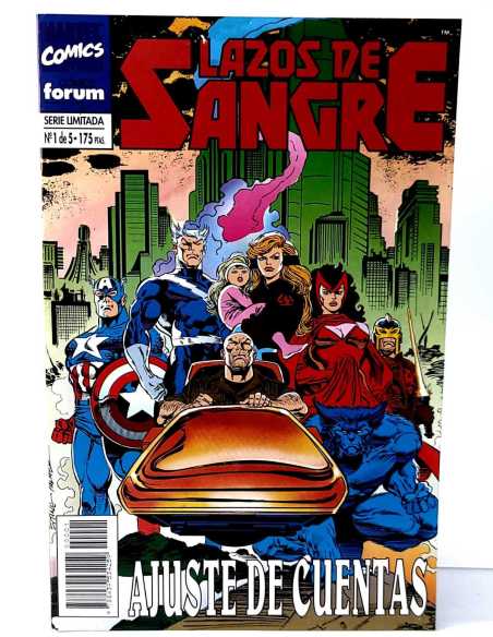 EXCELENTE ESTADO LAZOS DE SANGRE 1 FORUN COMICS GRAPA