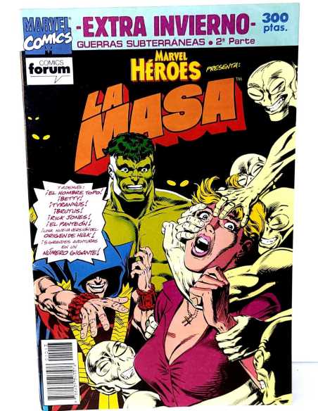 EXCELENTE ESTADO MARVEL HEROES EXTRA INVIERNO GUERRA SUBTERRANEA FORUM COMICS GRAPA