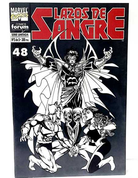 CASI EXCELENTE ESTADO LAZOS DE SANGRE 5 FORUM COMICS GRAPA