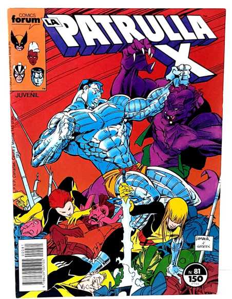 CASI EXCELENTE ESTADO LA PATRULLA X 81 VOL1 FORUM COMICS GRAPA VOL.1 VOLUMEN