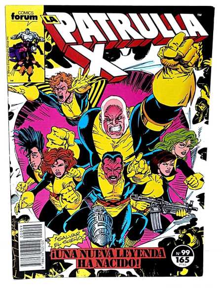 CASI EXCELENTE ESTADO LA PATRULLA X 99 VOL1 FORUM COMICS GRAPA VOL.1 VOLUMEN
