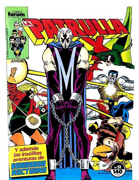 CASI EXCELENTE ESTADO LA PATRULLA X 51 VOL1 FORUM COMICS GRAPA VOL.1 VOLUMEN