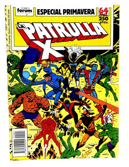 MUY BUEN ESTADO LA PATRULLA X ESPECIAL PRIMAVERA VOL1 FORUM COMICS GRAPA VOL.1 VOLUMEN
